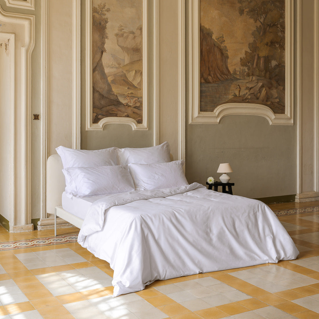 Copripiumino in raso