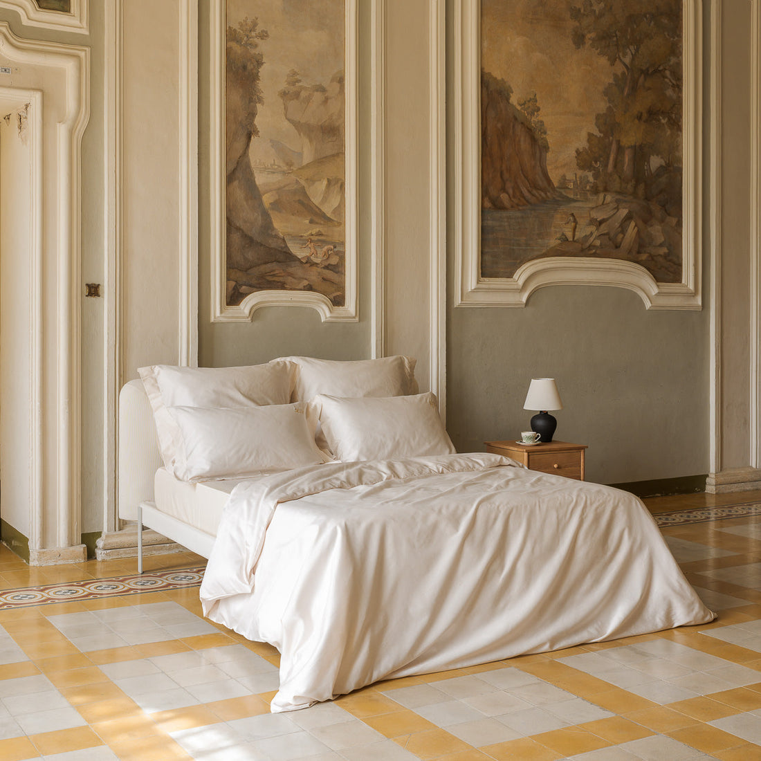 Copripiumino in raso