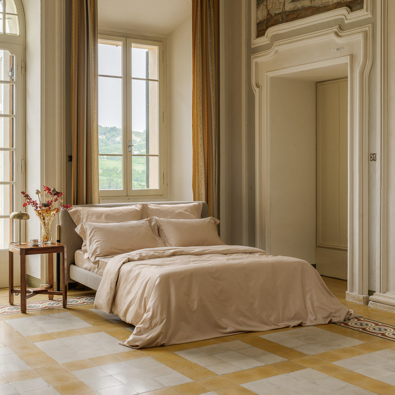 Copripiumino in raso