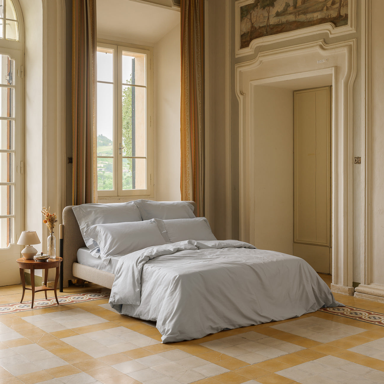 Copripiumino in raso