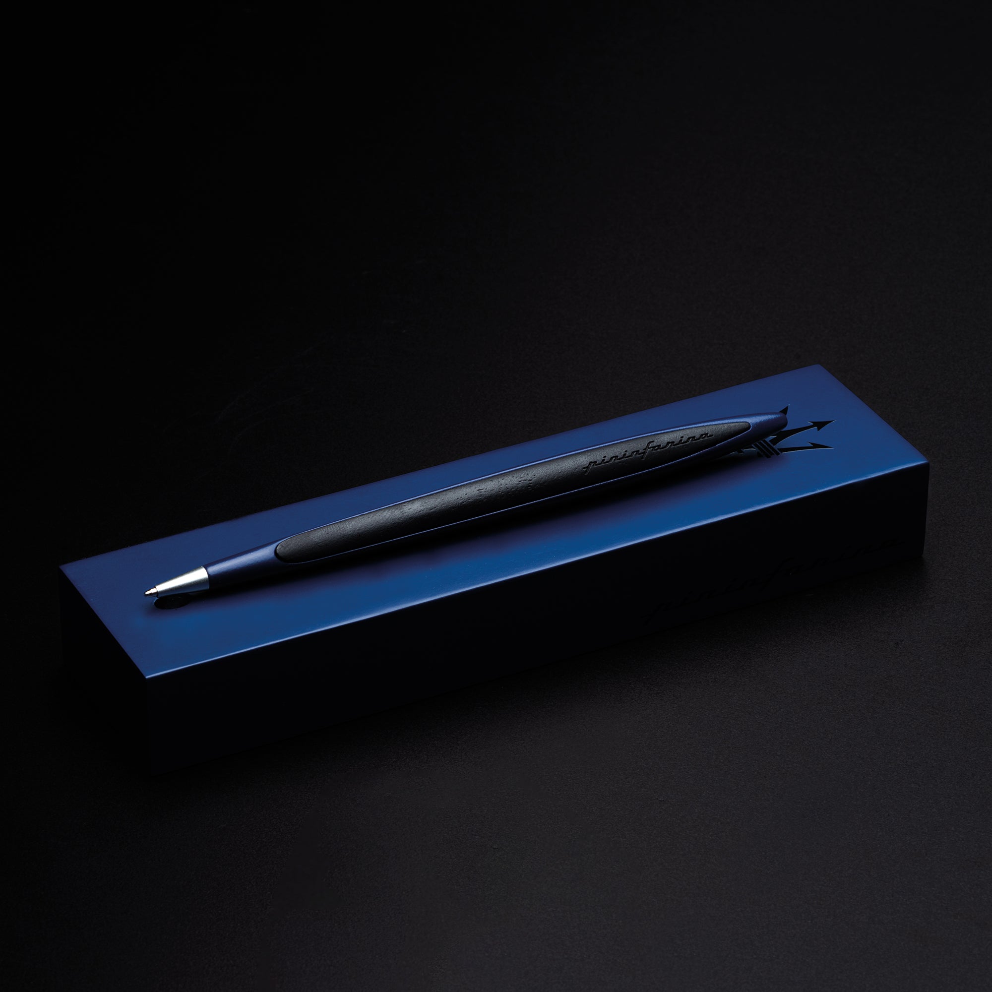 Maserati Pininfarina Cambiano Ballpoint pen including Wood Stand