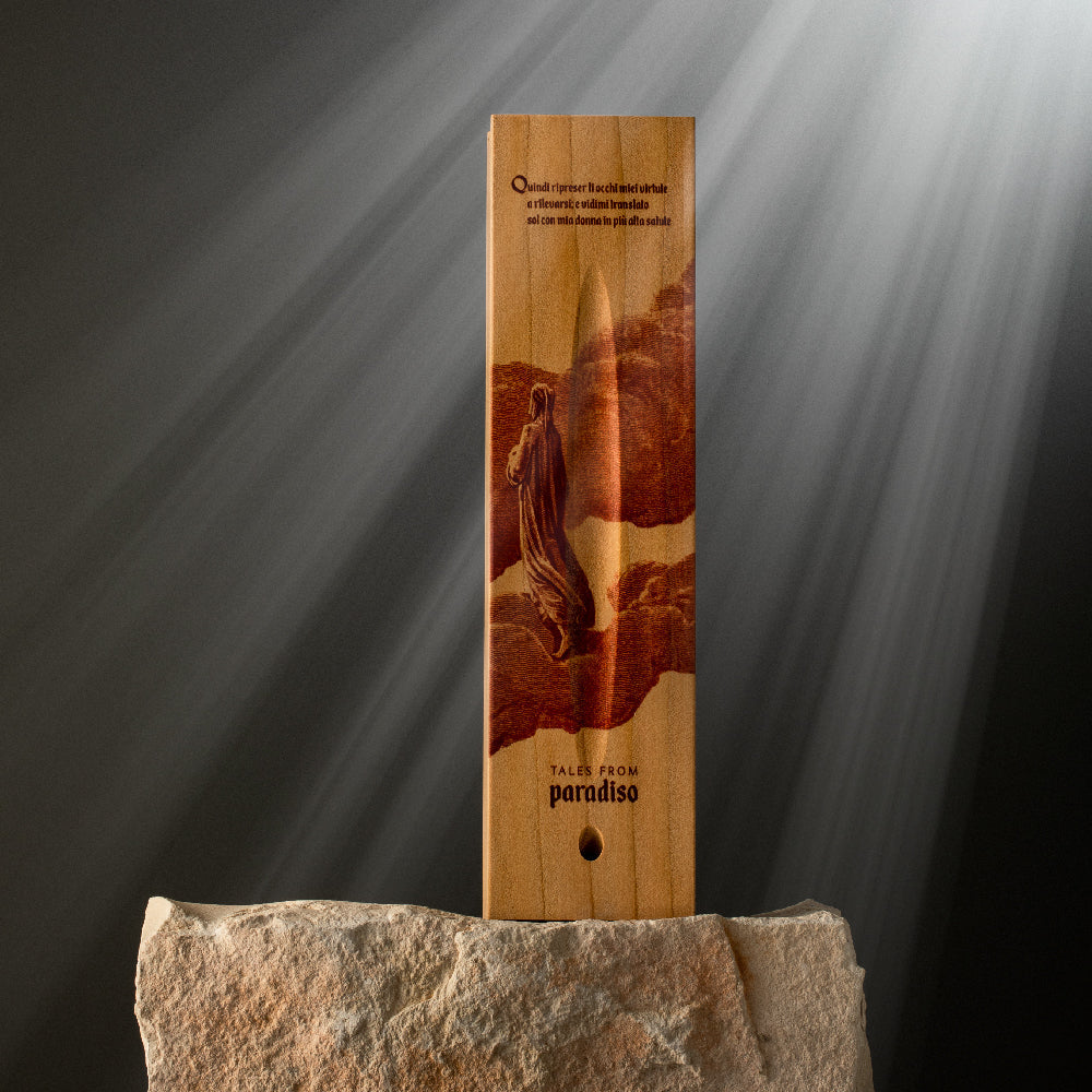 Pininfarina Cambiano Dante 700th – Commemorative Stylus  and wood stand