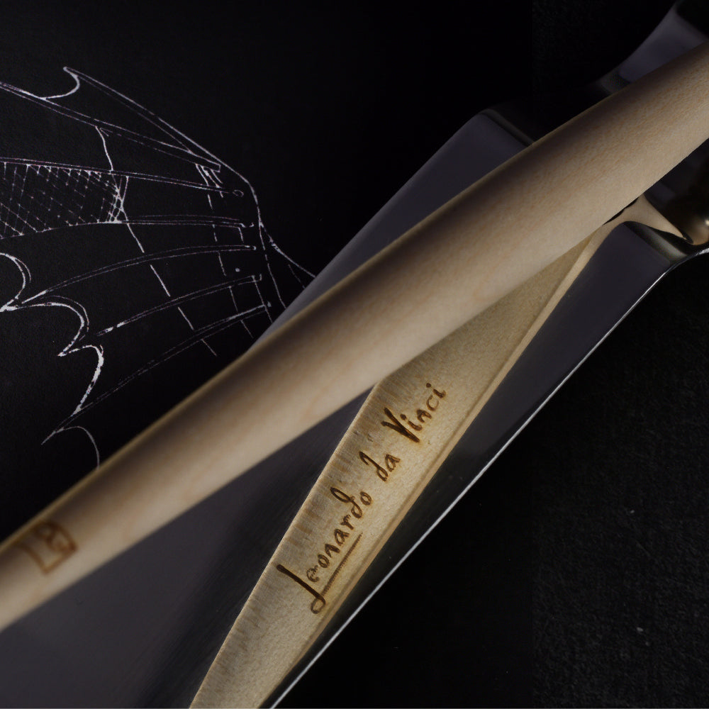 Forever Piuma Leonardo 500th – Wooden Stylus and Stainless steel Base