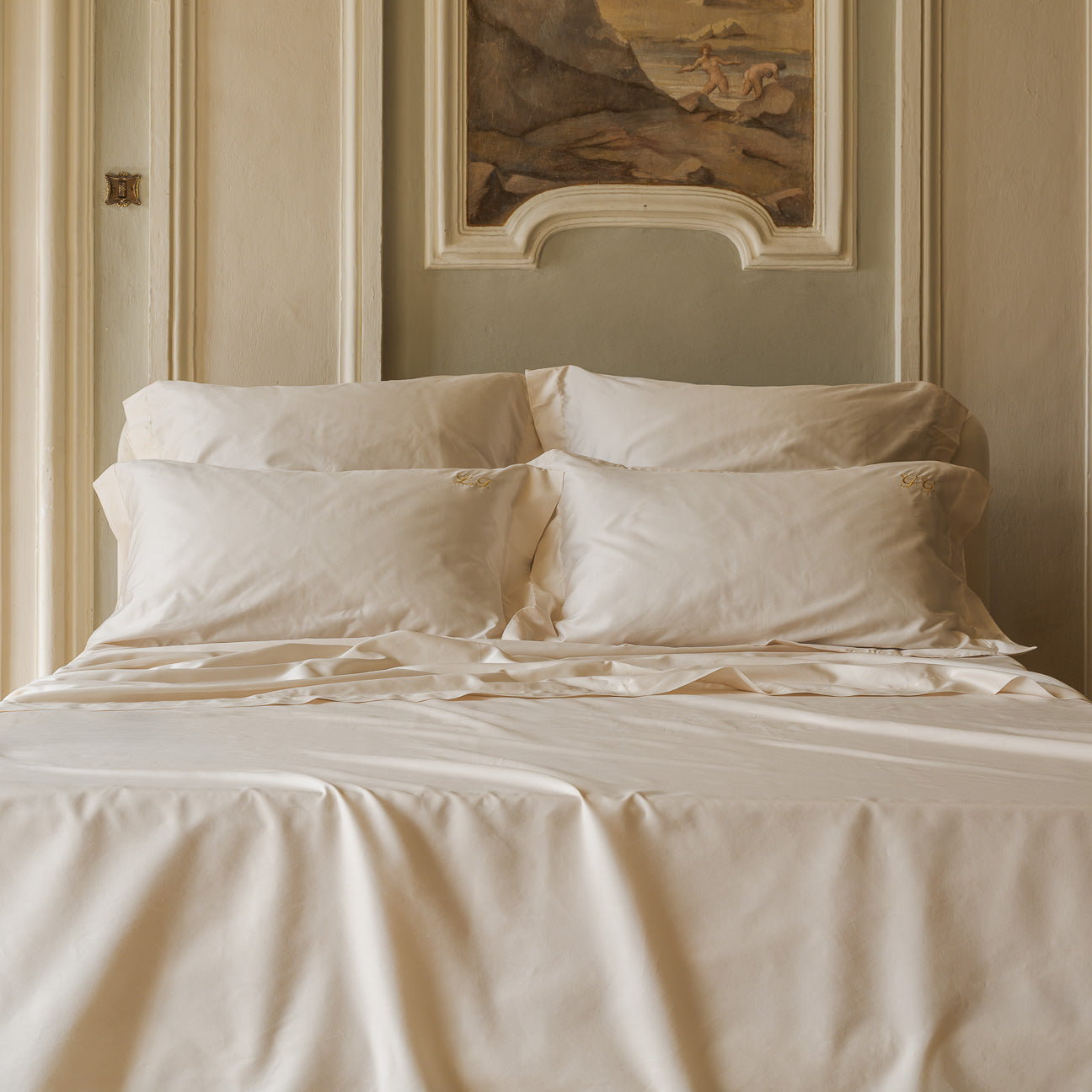 Lenzuolo sopra in raso