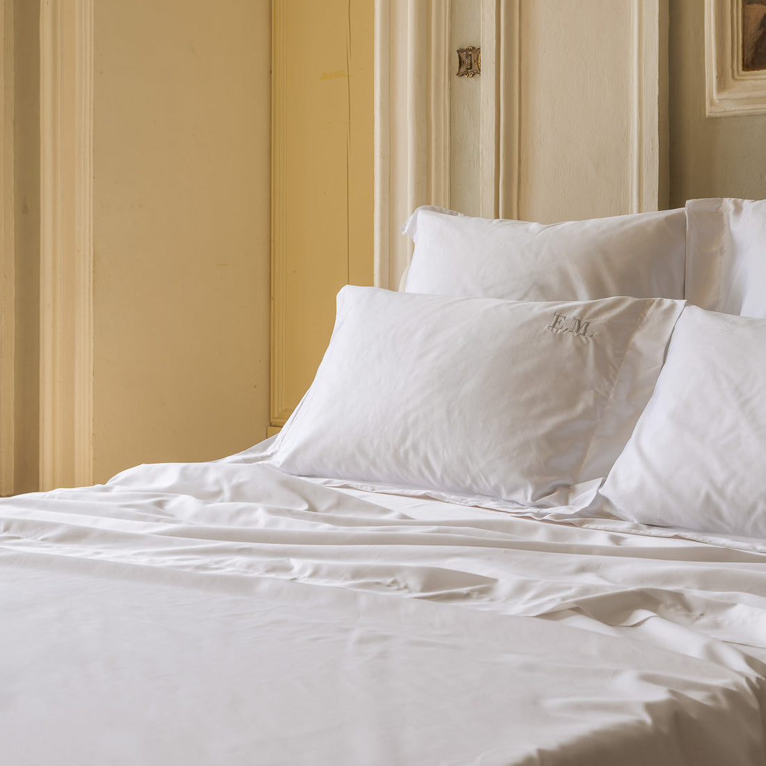 Lenzuolo sopra in raso