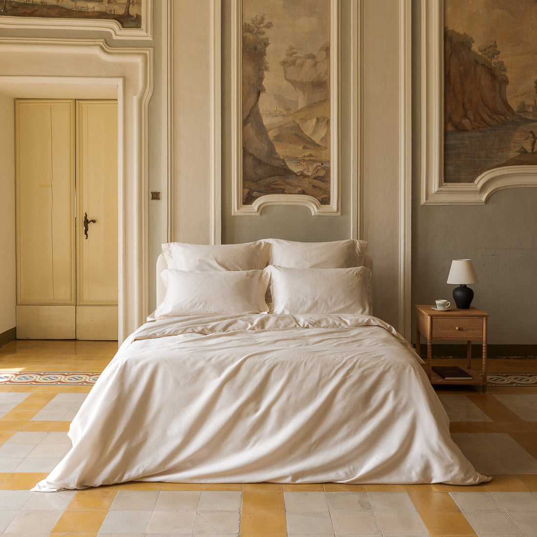 Copripiumino in raso