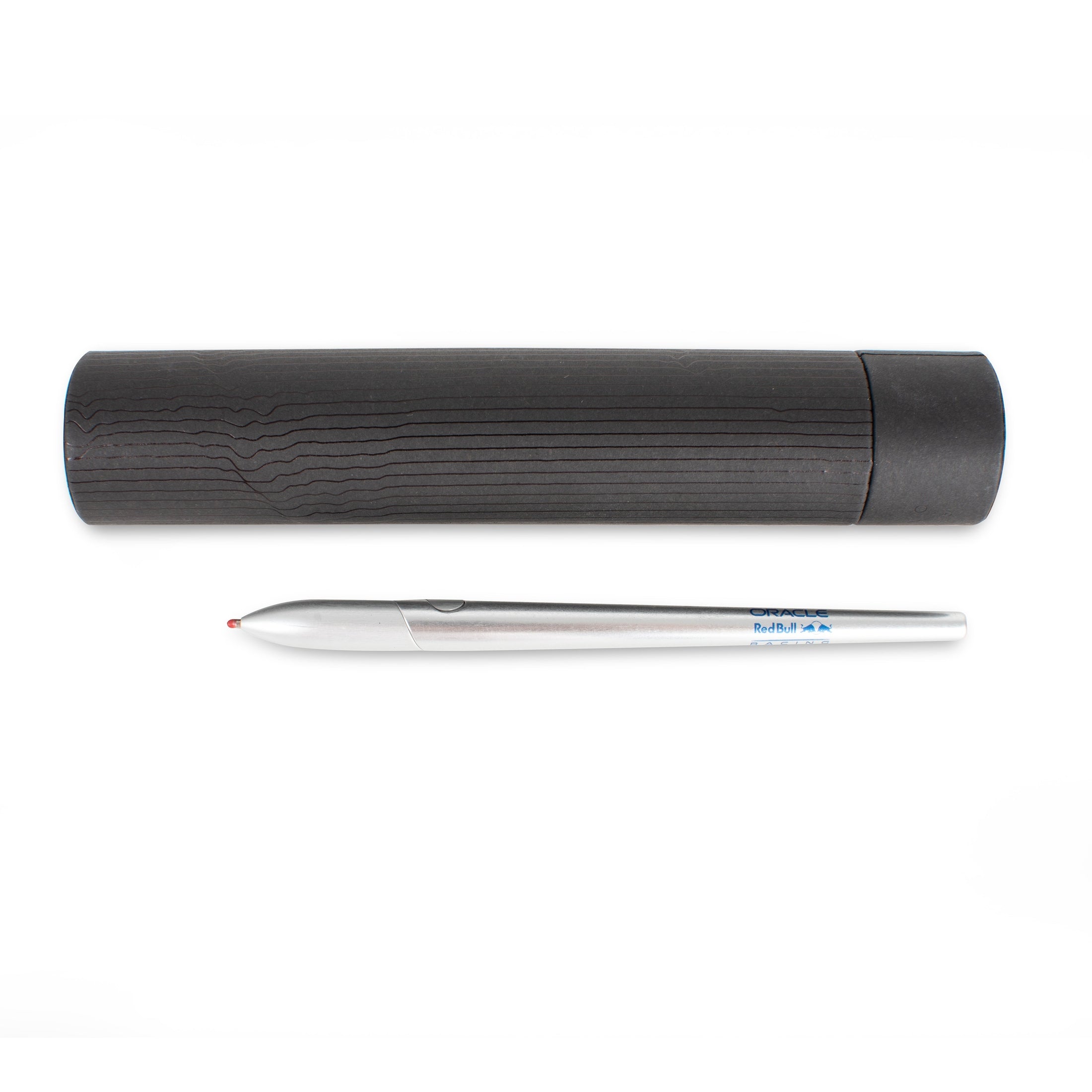 Sostanza Ink Silver Oracle Red Bull Racing – Anodized Silver Aluminum Ballpoint Pen