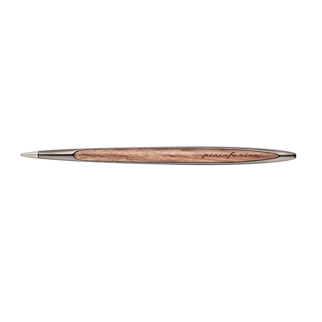 Pininfarina Cambiano Classic Ethergraf – Stylus with Ethergraf® Metal Alloy Nib and Solid Wood Desk Stand