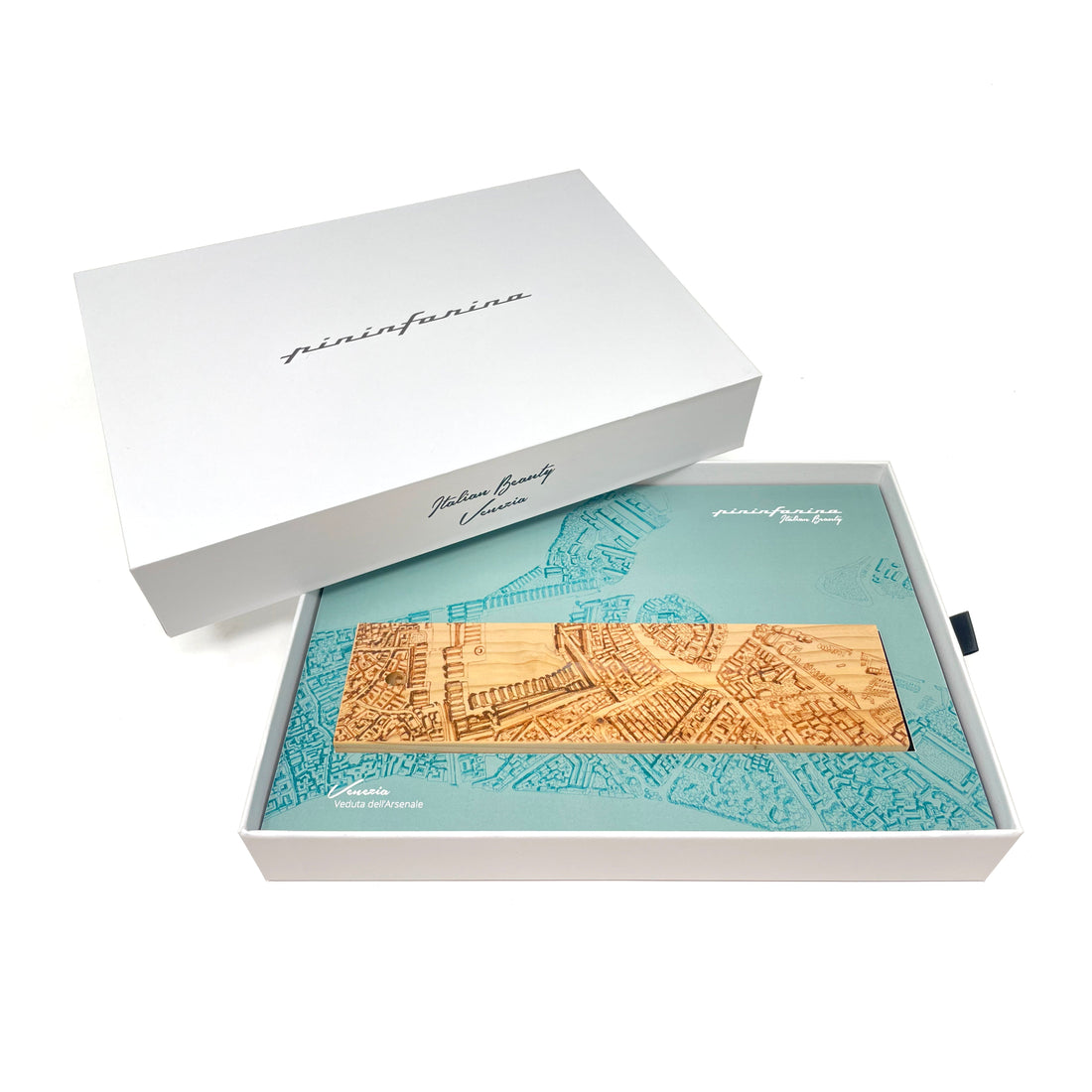 Pininfarina Cambiano Ethergraf® Italian Beauty – Stylus with Ethergraf® or Ballpoint Tip &amp; Cedar Wood Desk Stand (Special Edition)