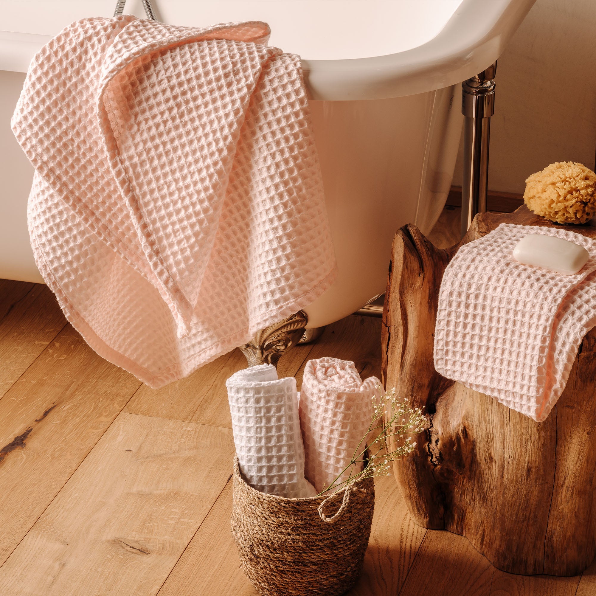 Telo doccia Linea nido d'ape