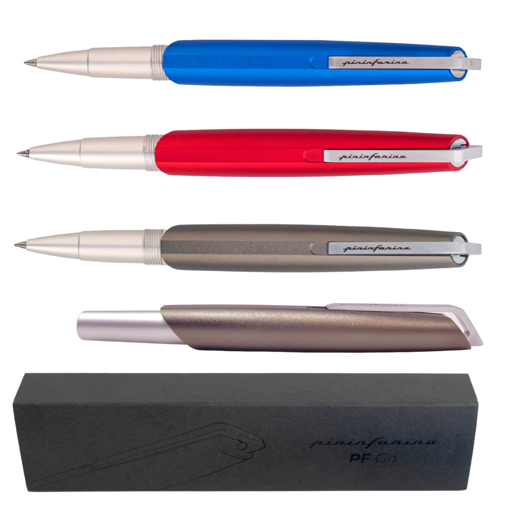 Pininfarina PF GO Roller – Aluminum Rollerball Pen with Schmidt Tip