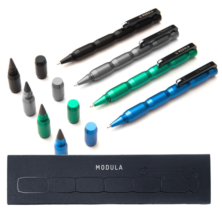 Forever Modula Pen and Pencil 2 in 1 – Modular Writing Tool in Anodized Aluminum