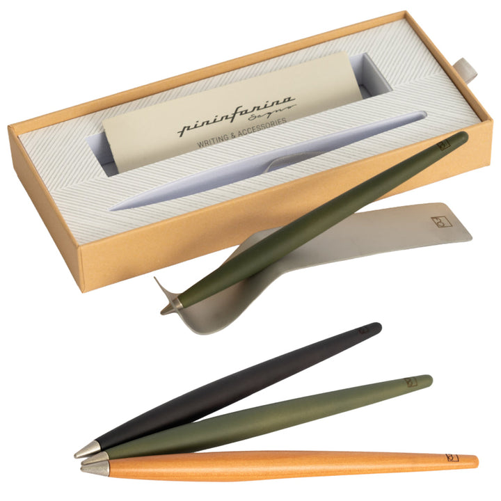 Classic Forever Piuma a Modern – Maple Wood Stylus and Brushed steel Base