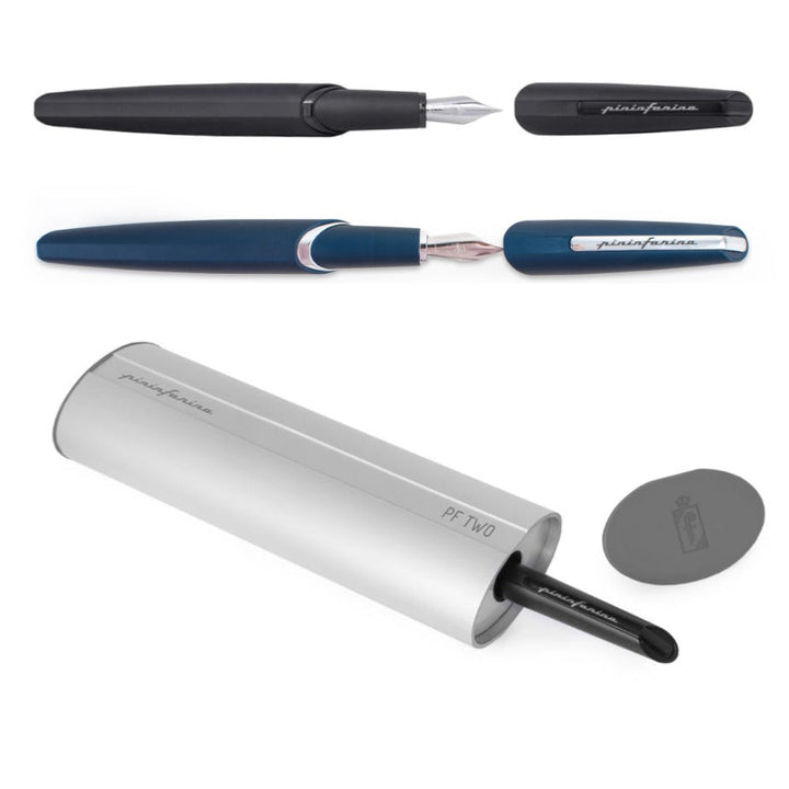 Pininfarina PF TWO – Aluminum Fountain Pen with Stainless Steel Nib