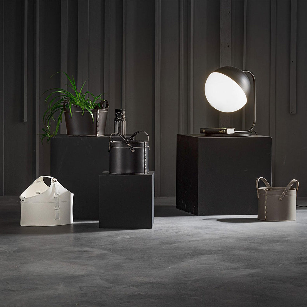 Piccolo leather Container ATHOS