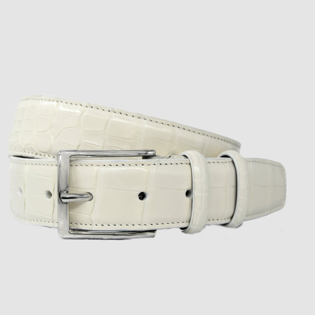 Cintura Uomo in vera pelle di Coccodrillo