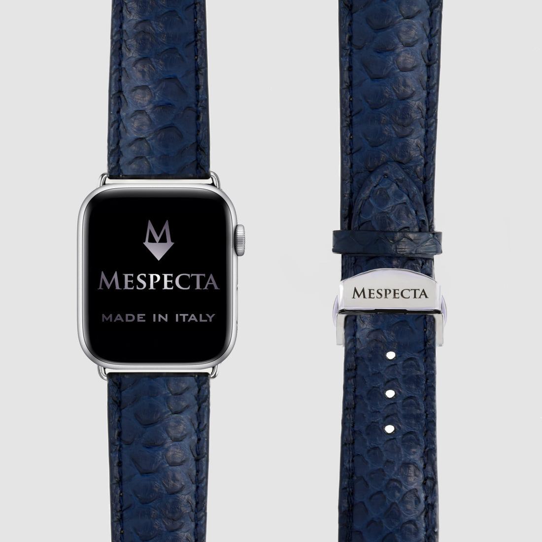Cinturino Apple Watch in Pelle di Pitone Personalizzabile (Ultra, Serie 4–10, SE)