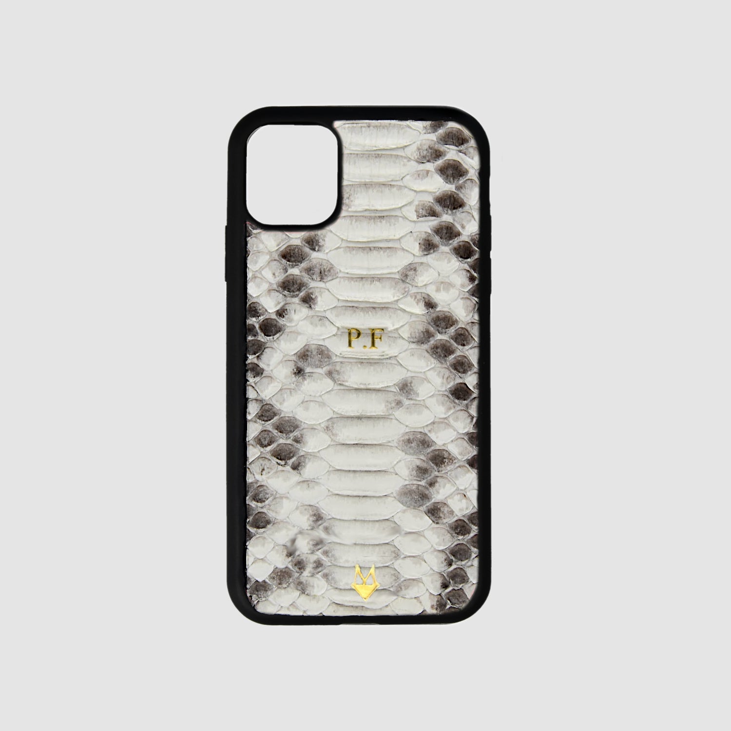 Cover in vera pelle di Pitone Personalizzabile iPhone MagSafe