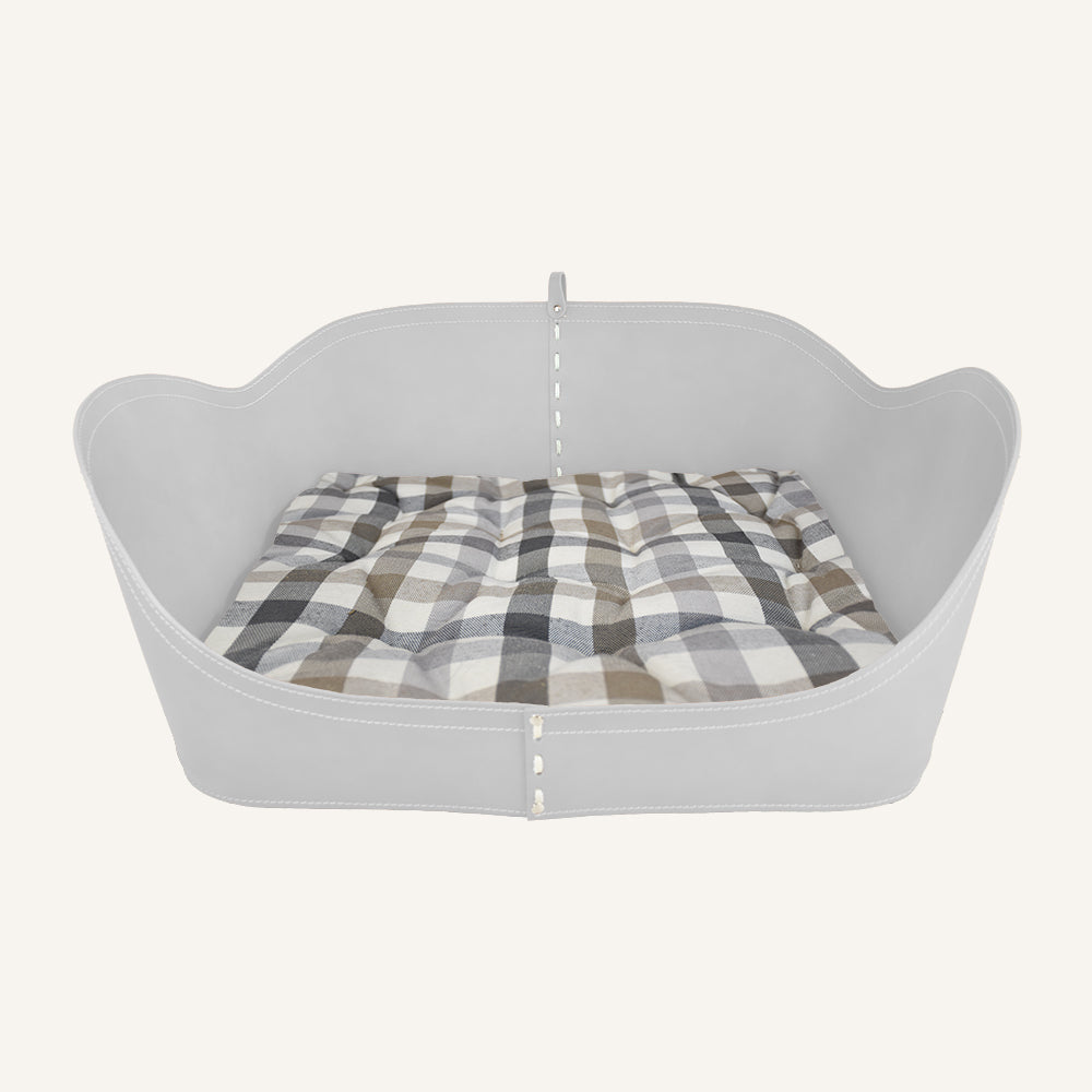Cuccia per cani di design in cuoio NUVOLA