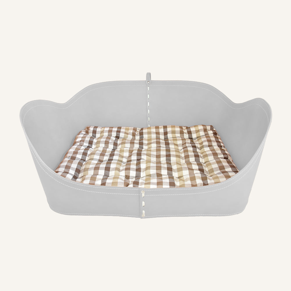 Cuccia per cani di design in cuoio NUVOLA