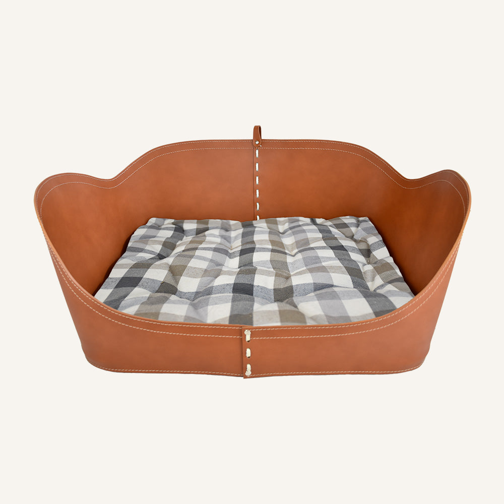 Cuccia per cani di design in cuoio NUVOLA