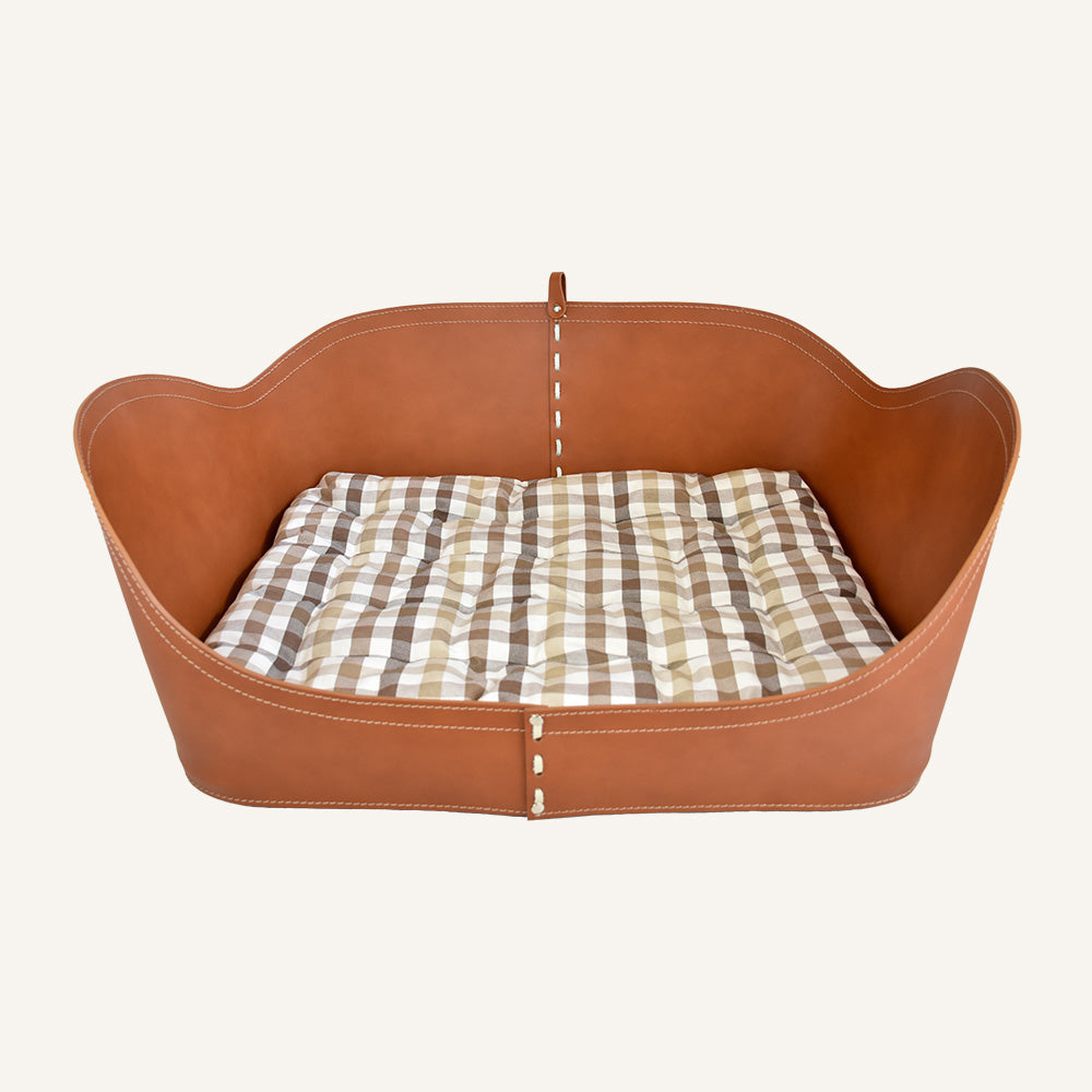 Cuccia per cani di design in cuoio NUVOLA