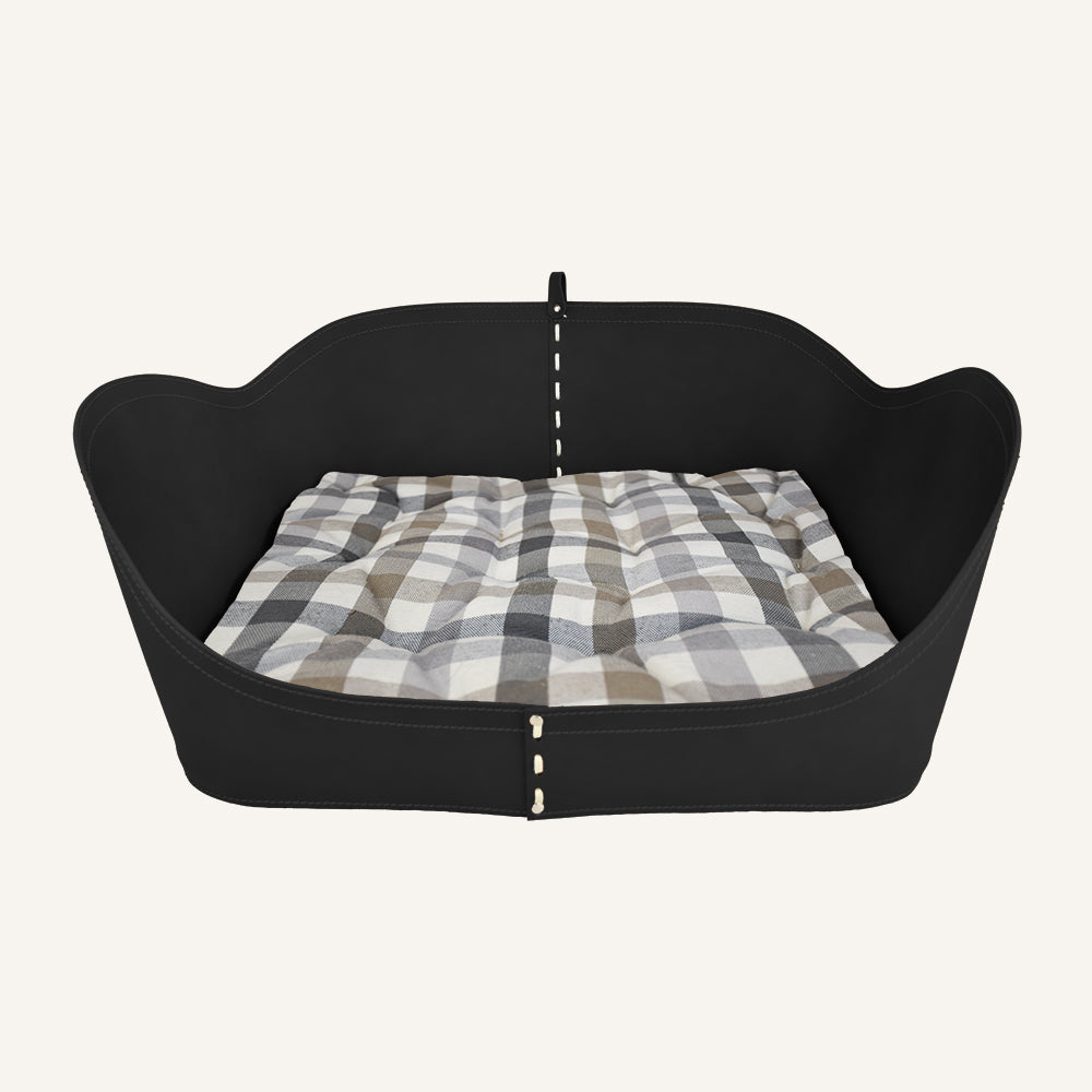 Cuccia per cani di design in cuoio NUVOLA