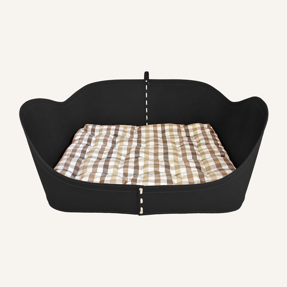 Cuccia per cani di design in cuoio NUVOLA