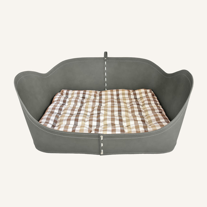 Cuccia per cani di design in cuoio NUVOLA