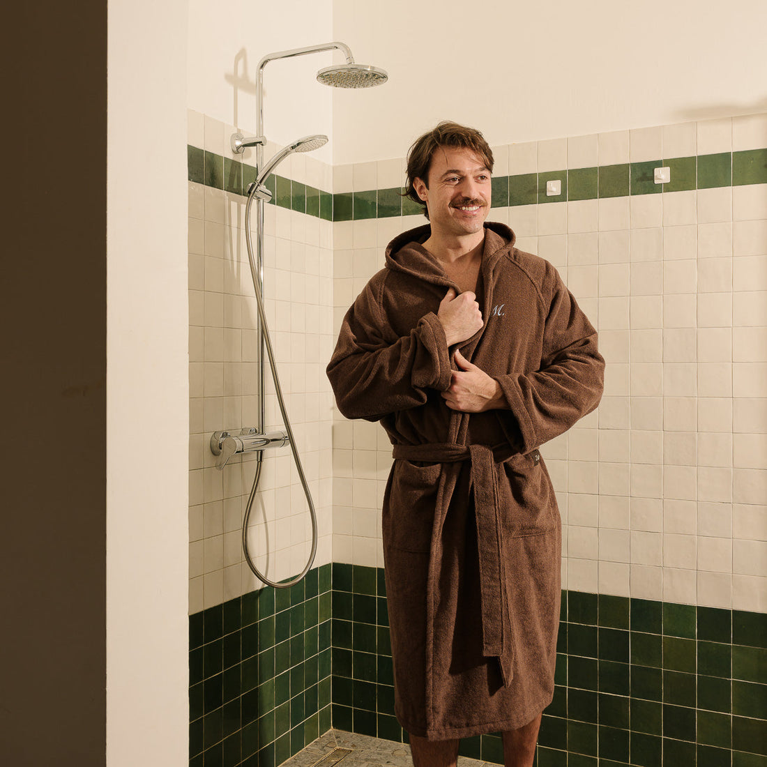 Sports Bathrobe with hood