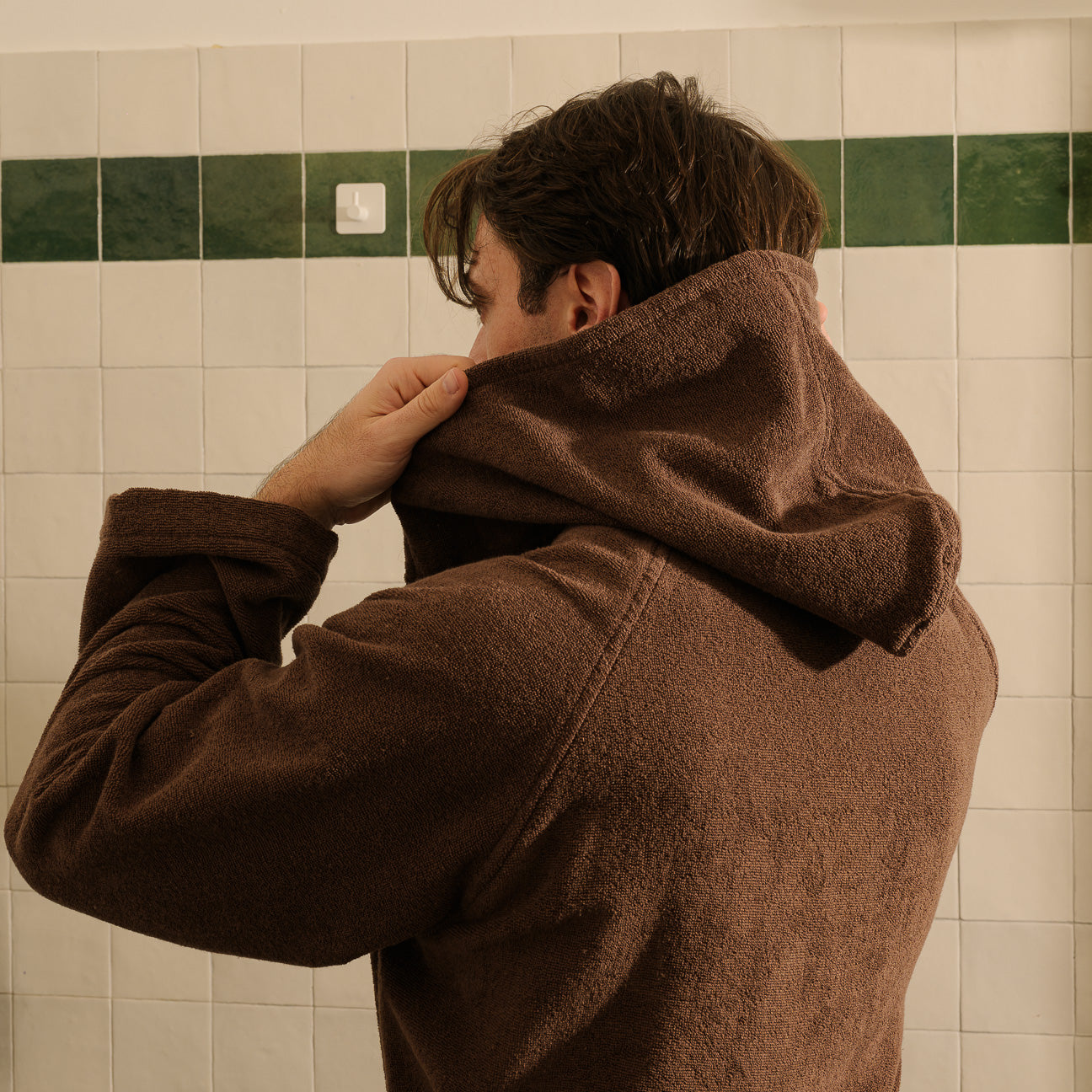 Sports Bathrobe with hood
