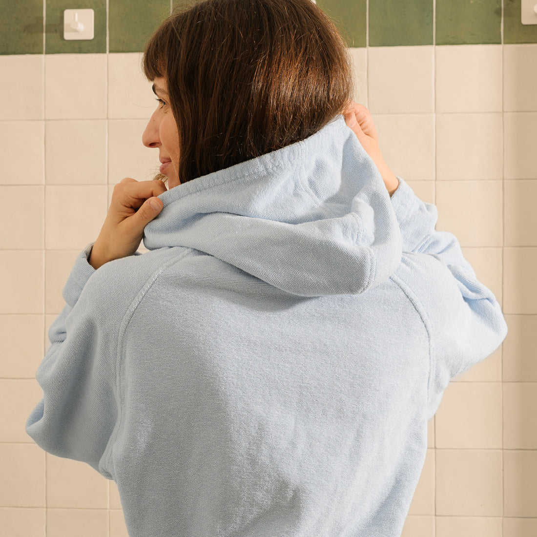 Sports Bathrobe with hood