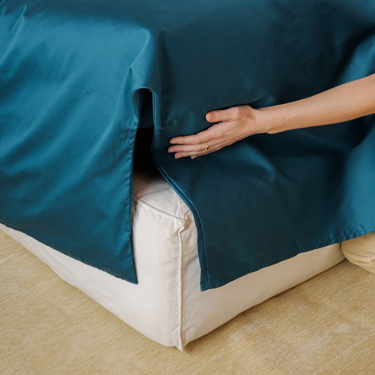 Copripiumino in percalle