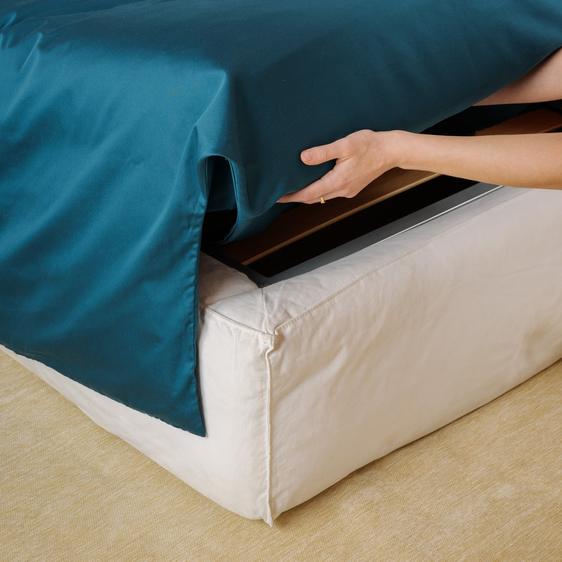 Copripiumino in percalle