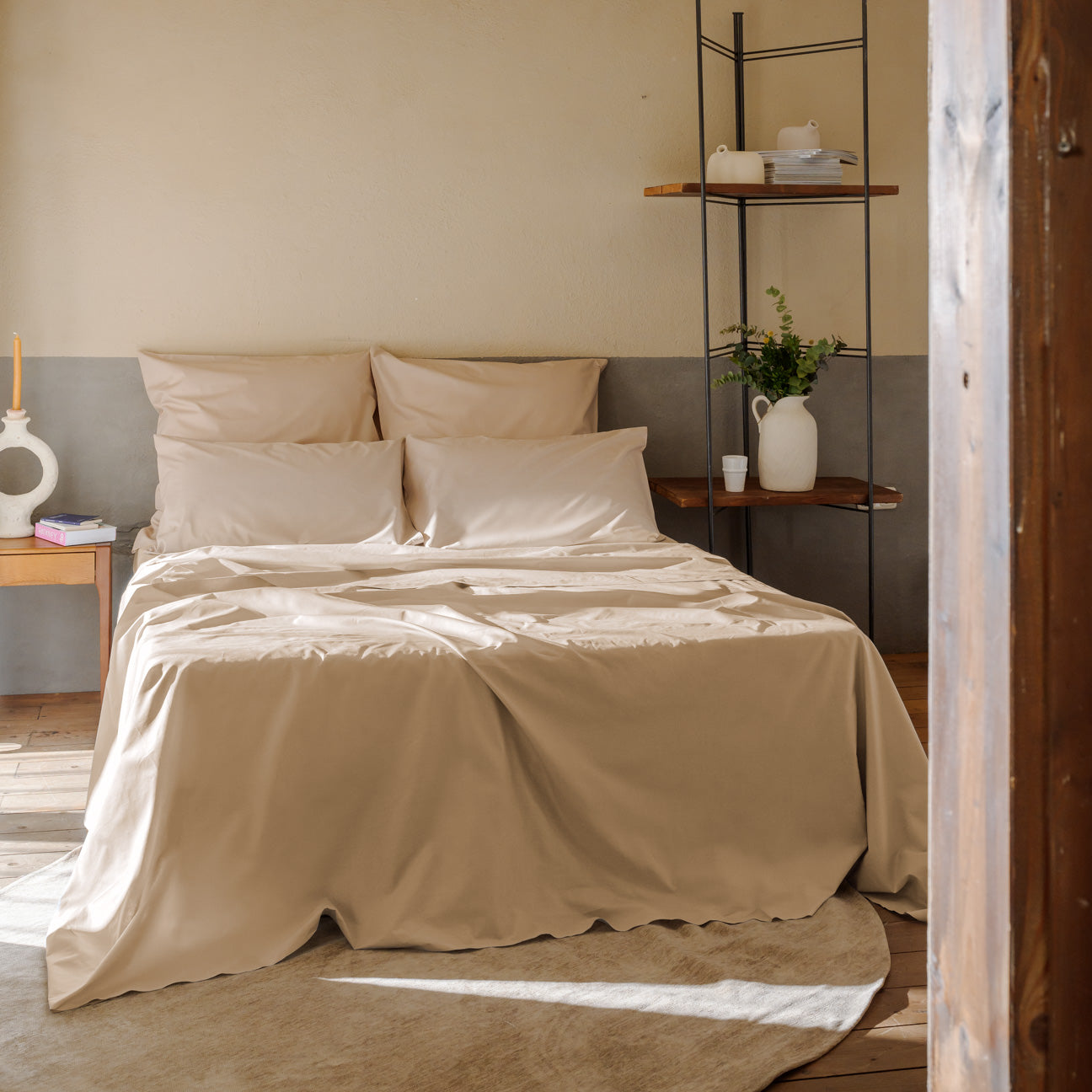 Lenzuolo sopra in percalle