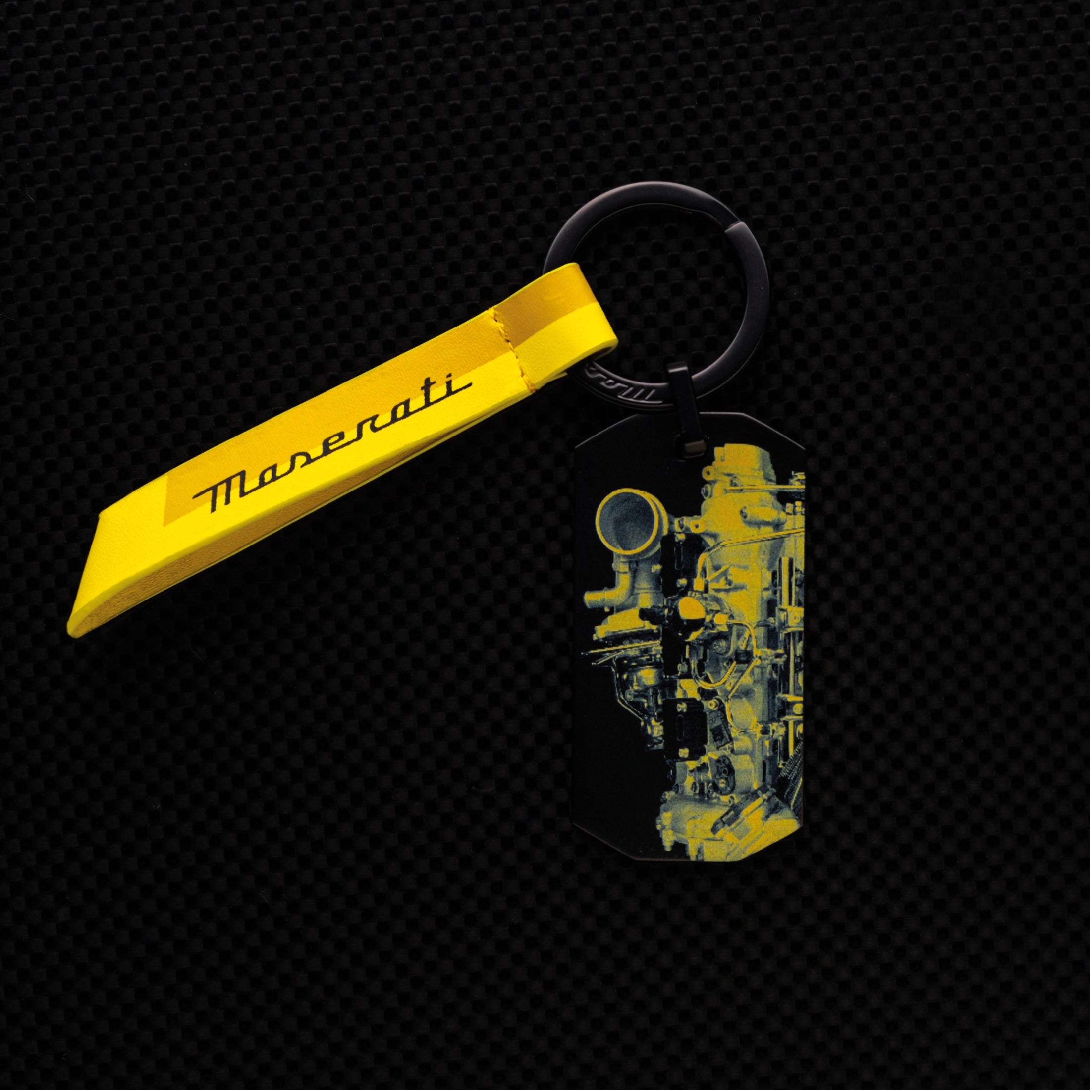 Keyring Tag Engine Maserati Edition