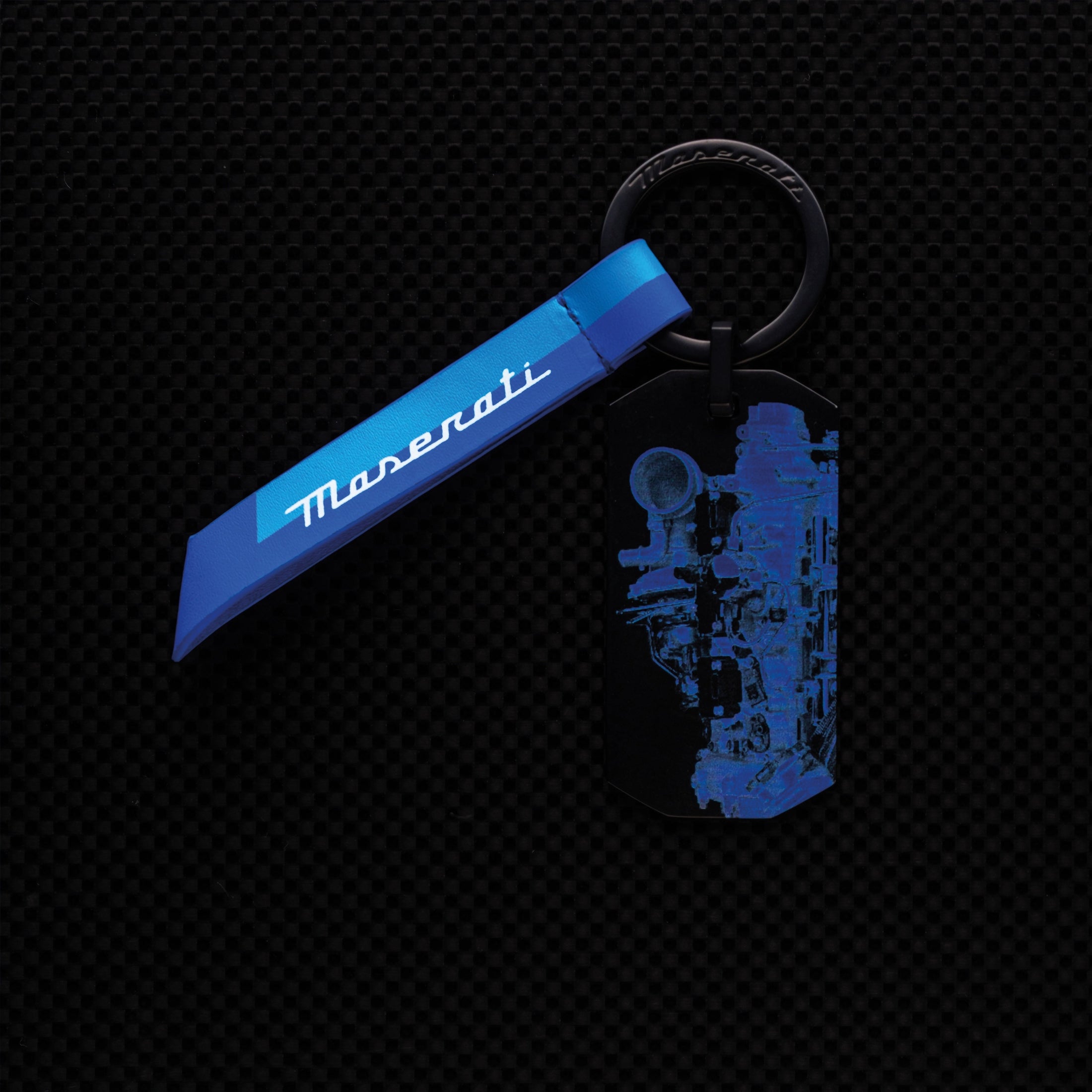 Keyring Tag Engine Maserati Edition