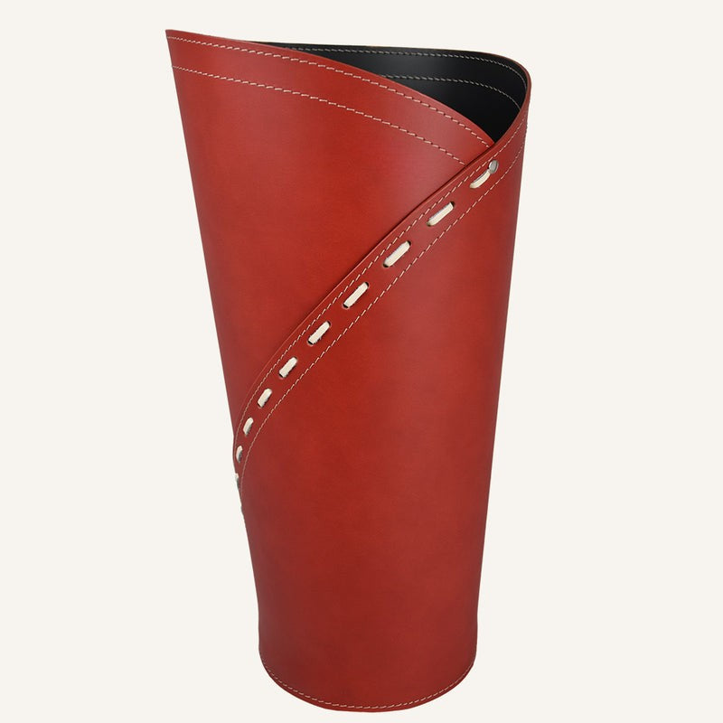 Classic leather Umbrella Stand KATRINA