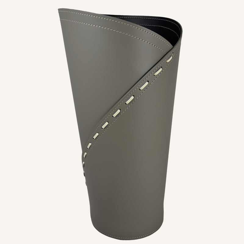 Classic leather Umbrella Stand KATRINA