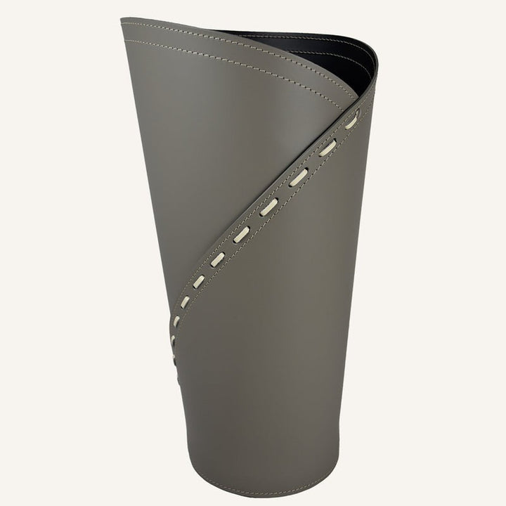 Classic leather Umbrella Stand KATRINA