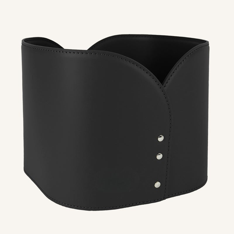 Designer leather Magazine Rack DIURNUS