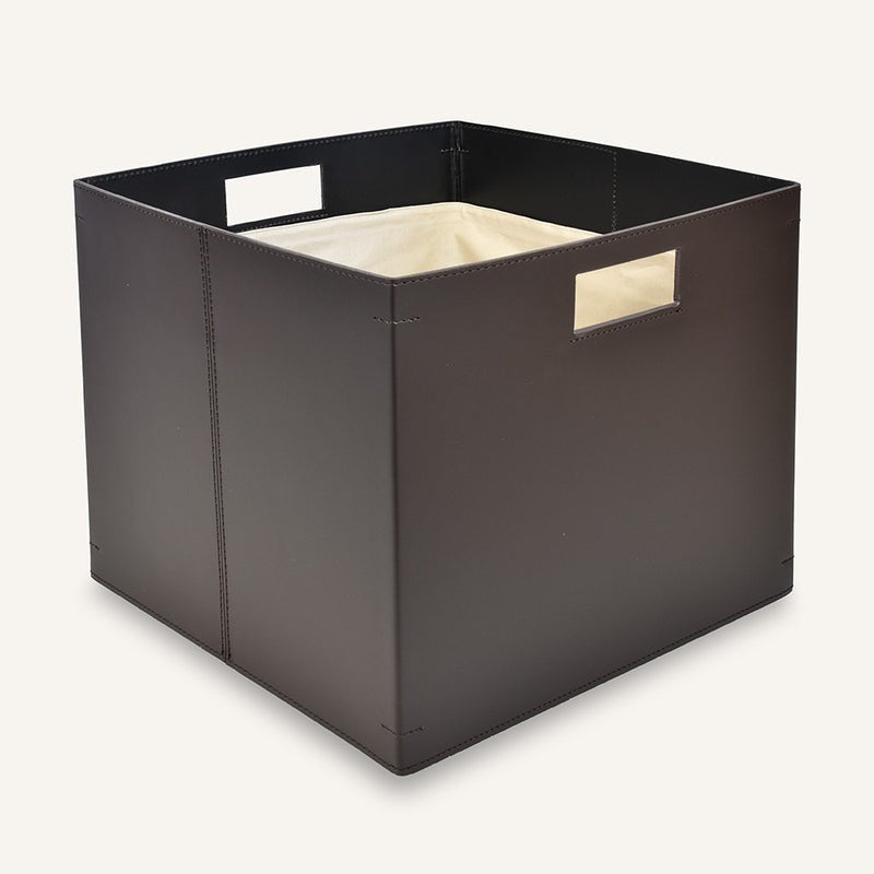 Laundry Hamper with leather Maniglie leather NOEGI