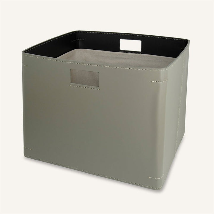 Laundry Hamper with leather Maniglie leather NOEGI