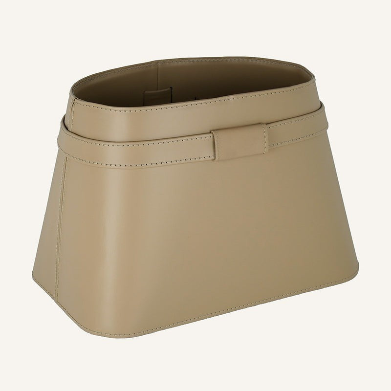 Lussuoso leather Magazine Rack CLOTIDIE – Safari