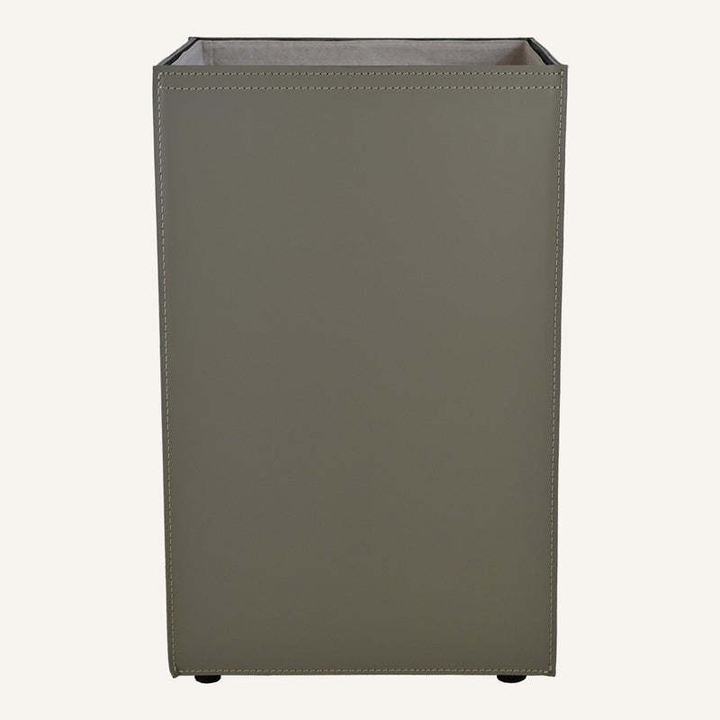 Open in Regenerated leather Laundry Hamper AQUALIS