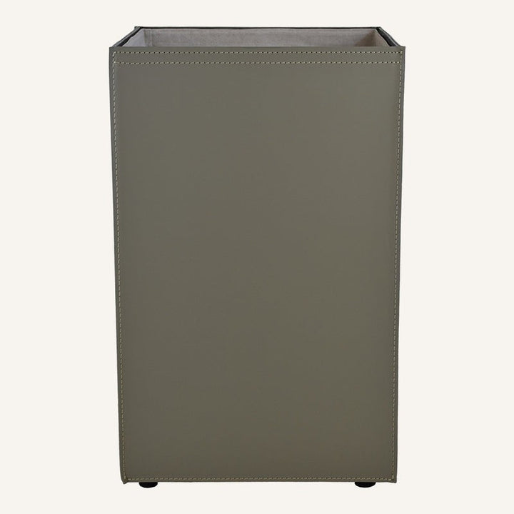 Open in Regenerated leather Laundry Hamper AQUALIS