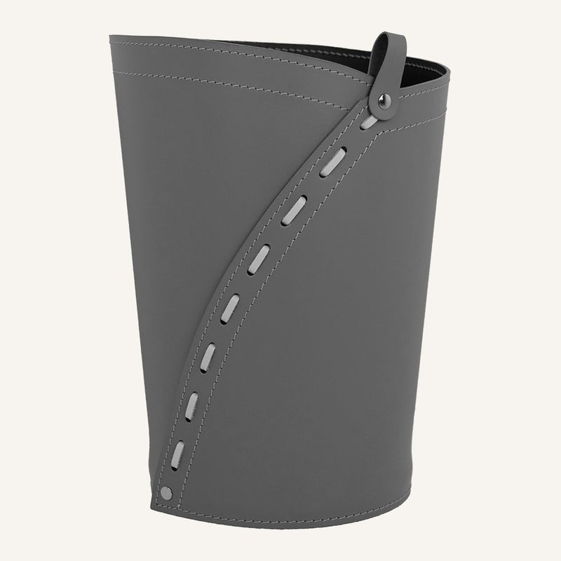 leather Wastebasket SERVUS