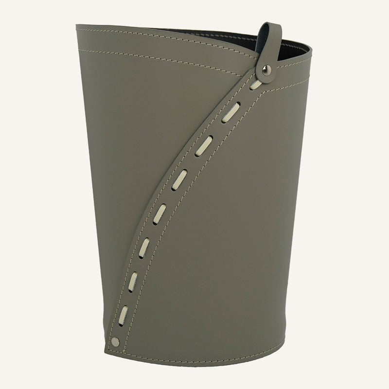 leather Wastebasket SERVUS