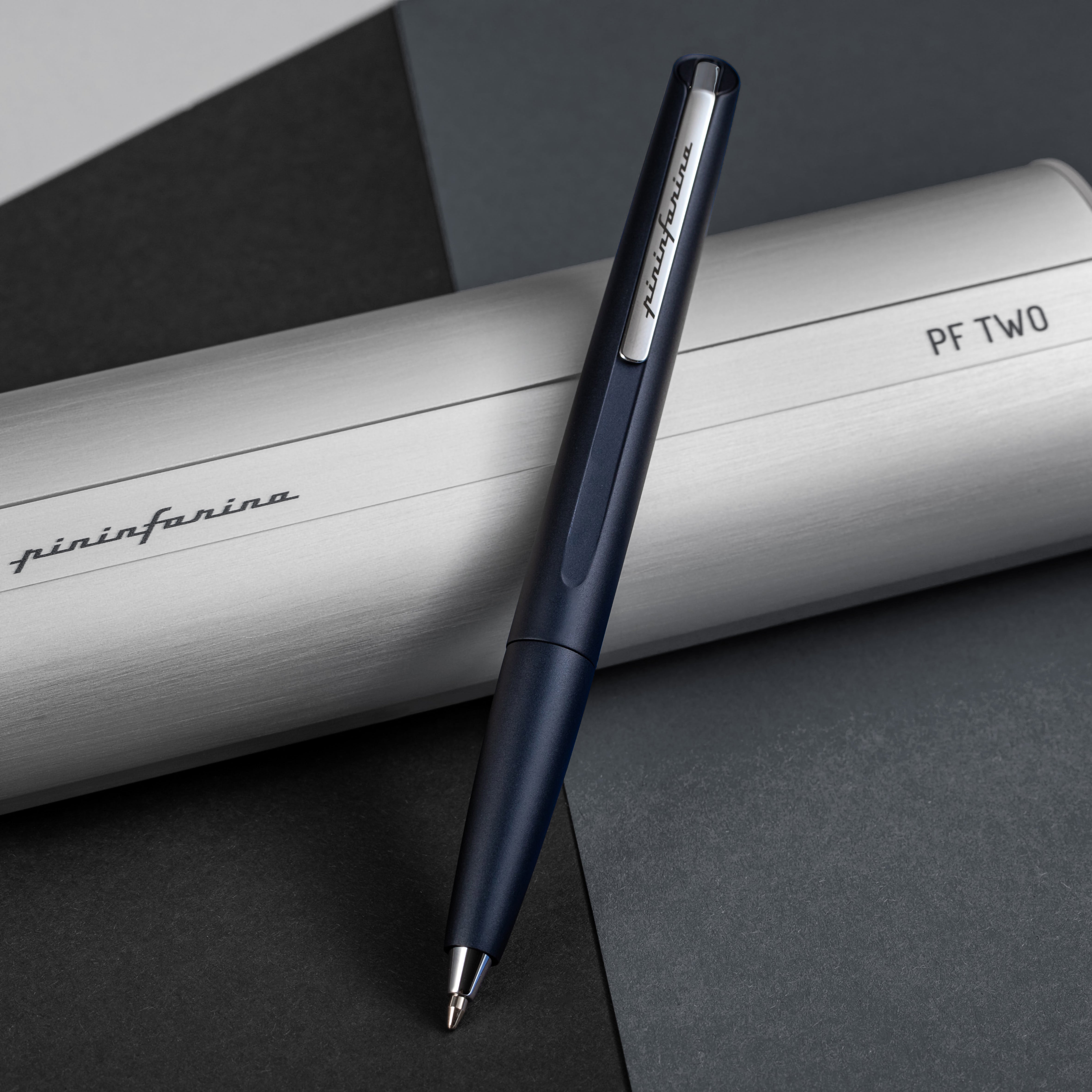 Pininfarina PF Two Ballpoint – Retractable Ballpoint Pen with Twist Mechanism