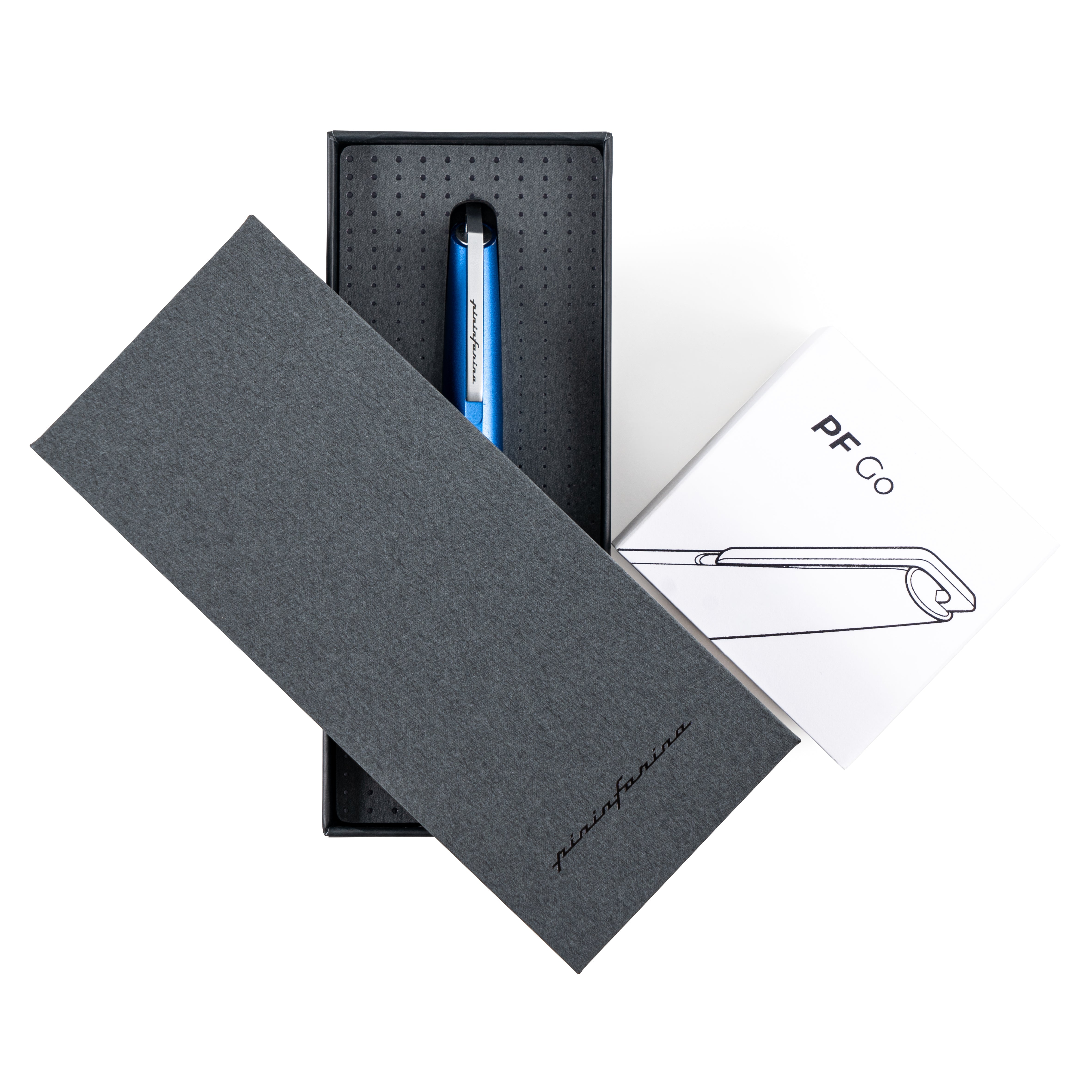 Pininfarina PF GO Fountain – Aluminum Fountain Pen with Stainless Steel Nib
